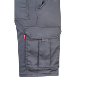 VL HEBE. Bermuda stretch, multipoches (240g/m²), en coton (46%), EME (38%) et polyester (16%) 26