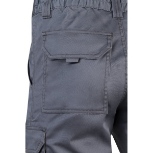 VL HEBE. Bermuda stretch, multipoches (240g/m²), en coton (46%), EME (38%) et polyester (16%) 27