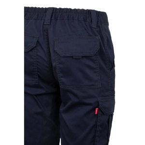 VL HEBE. Bermuda stretch, multipoches (240g/m²), en coton (46%), EME (38%) et polyester (16%) 32