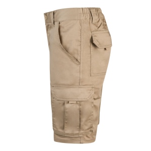 VL HEBE. Bermuda stretch, multipoches (240g/m²), en coton (46%), EME (38%) et polyester (16%) 34