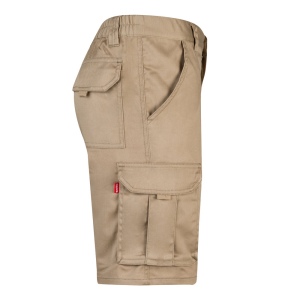 VL HEBE. Bermuda stretch, multipoches (240g/m²), en coton (46%), EME (38%) et polyester (16%) 35