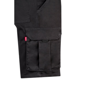 VL HEBE. Bermuda stretch, multipoches (240g/m²), en coton (46%), EME (38%) et polyester (16%) 11