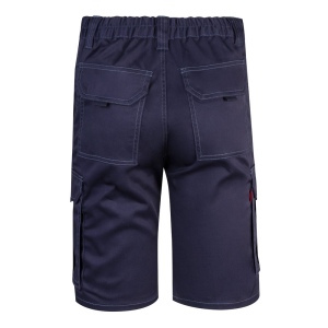 VL HEBE. Bermuda stretch, multipoches (240g/m²), en coton (46%), EME (38%) et polyester (16%) 13