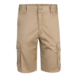 VL HEBE. Bermuda stretch, multipoches (240g/m²), en coton (46%), EME (38%) et polyester (16%) 7