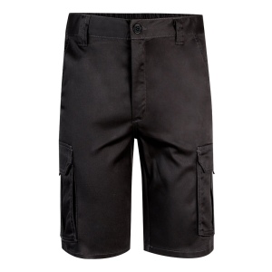 VL HEBE. Bermuda stretch, multipoches (240g/m²), en coton (46%), EME (38%) et polyester (16%) 2