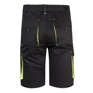 VL HEMERA. Bermuda stretch bicolore, multipoches (240g/m²), en coton (46%), EME (38%) et polyester (16%) 8
