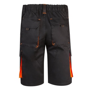 VL HEMERA. Bermuda stretch bicolore, multipoches (240g/m²), en coton (46%), EME (38%) et polyester (16%) 23