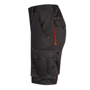 VL HEMERA. Bermuda stretch bicolore, multipoches (240g/m²), en coton (46%), EME (38%) et polyester (16%) 24