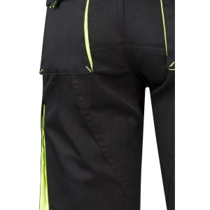 VL HEMERA. Bermuda stretch bicolore, multipoches (240g/m²), en coton (46%), EME (38%) et polyester (16%) 12