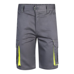VL HEMERA. Bermuda stretch bicolore, multipoches (240g/m²), en coton (46%), EME (38%) et polyester (16%) 4