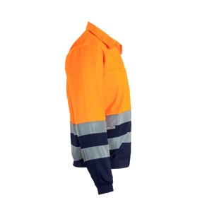 VL NEPTUNE LARGE. Veste en sergé bicolore (210g/m²) en polyester (80%) et coton (20%) 23