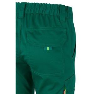 VL ZEUS LARGE. Pantalon stretch multipoches bicolore (240g/m²), en coton (46%), EME (38%) et polyester (16%) 20