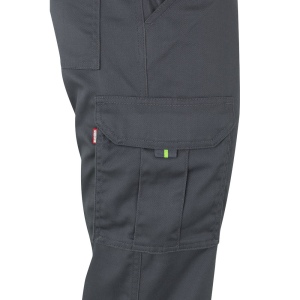 VL ZEUS LARGE. Pantalon stretch multipoches bicolore (240g/m²), en coton (46%), EME (38%) et polyester (16%) 14