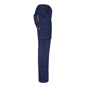 VL FIDES. Pantalon stretch bicolore, multipoches (240g/m²), en coton (46%), EME (38%) et polyester (16%) 27