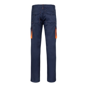 VL FIDES. Pantalon stretch bicolore, multipoches (240g/m²), en coton (46%), EME (38%) et polyester (16%) 25