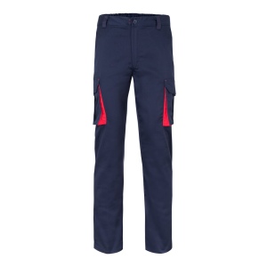 VL FIDES. Pantalon stretch bicolore, multipoches (240g/m²), en coton (46%), EME (38%) et polyester (16%) 9
