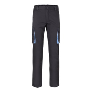 VL FIDES. Pantalon stretch bicolore, multipoches (240g/m²), en coton (46%), EME (38%) et polyester (16%) 10