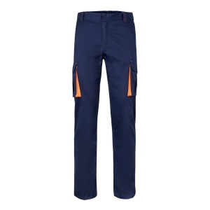 VL FIDES. Pantalon stretch bicolore, multipoches (240g/m²), en coton (46%), EME (38%) et polyester (16%) 6