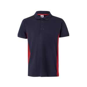 VL SUPAY. Polo piqué bicolore (180g/m²), manches courtes, en coton (60%) et polyester (40%) 9
