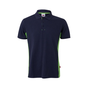 VL SUPAY. Polo piqué bicolore (180g/m²), manches courtes, en coton (60%) et polyester (40%) 12