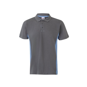VL SUPAY. Polo piqué bicolore (180g/m²), manches courtes, en coton (60%) et polyester (40%) 10