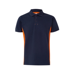 VL SUPAY. Polo piqué bicolore (180g/m²), manches courtes, en coton (60%) et polyester (40%) 6