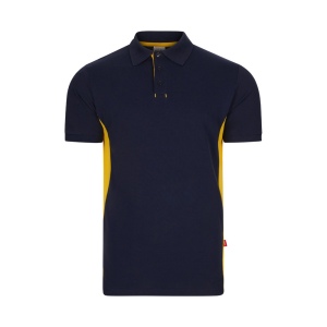 VL SUPAY. Polo piqué bicolore (180g/m²), manches courtes, en coton (60%) et polyester (40%) 3