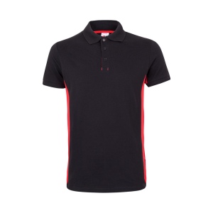VL SUPAY. Polo piqué bicolore (180g/m²), manches courtes, en coton (60%) et polyester (40%) 11