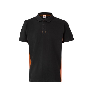 VL SUPAY. Polo piqué bicolore (180g/m²), manches courtes, en coton (60%) et polyester (40%) 5