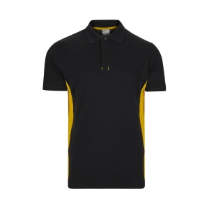 VL SUPAY. Polo piqué bicolore (180g/m²), manches courtes, en coton (60%) et polyester (40%) 2