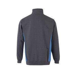 VL SVAROG. Sweat bicolore en éponge (260g/m²), en polyester (65%) et coton (35%) 38