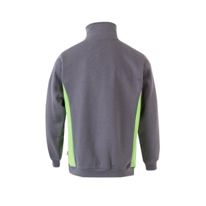 VL SVAROG. Sweat bicolore en éponge (260g/m²), en polyester (65%) et coton (35%) 56