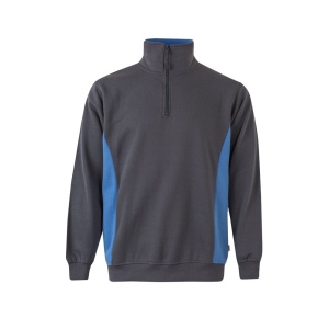 VL SVAROG. Sweat bicolore en éponge (260g/m²), en polyester (65%) et coton (35%) 10