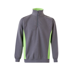 VL SVAROG. Sweat bicolore en éponge (260g/m²), en polyester (65%) et coton (35%) 16