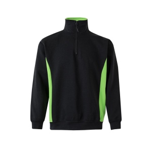 VL SVAROG. Sweat bicolore en éponge (260g/m²), en polyester (65%) et coton (35%) 14