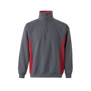 VL SVAROG. Sweat bicolore en éponge (260g/m²), en polyester (65%) et coton (35%) 13