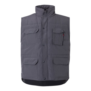 VL MEFITIS. Gilet rembourré multipoches (220g/m²), en polyester (100%) 5