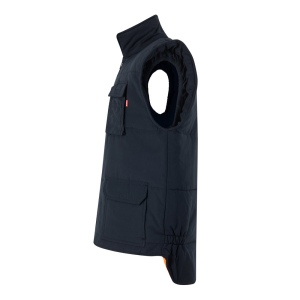 VL DIANA. Gilet rembourré (220g/m²), réversible en polyester (100%), avec fermeture à glissière et tirette réversible, et multipoches 9