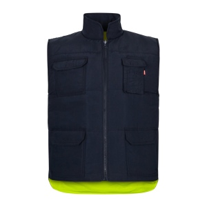 VL DIANA. Gilet rembourré (220g/m²), réversible en polyester (100%), avec fermeture à glissière et tirette réversible, et multipoches 2