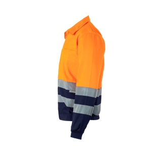 VL NEPTUNE. Veste en sergé bicolore (210g/m²) en polyester (80%) et coton (20%) 19
