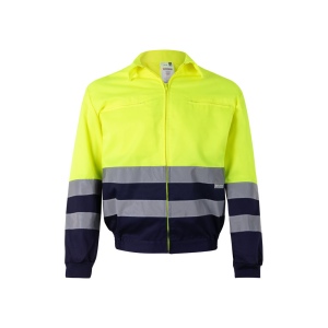 VL NEPTUNE. Veste en sergé bicolore (210g/m²) en polyester (80%) et coton (20%) 2