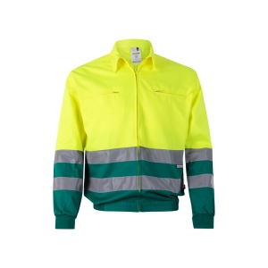 VL NEPTUNE. Veste en sergé bicolore (210g/m²) en polyester (80%) et coton (20%) 4