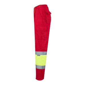 VL POSEIDON. Pantalon bicolore en sergé multipoches (210g/m²), en coton (20%) et polyester (80%) 22