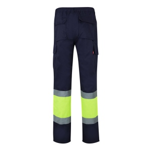 VL POSEIDON. Pantalon bicolore en sergé multipoches (210g/m²), en coton (20%) et polyester (80%) 16