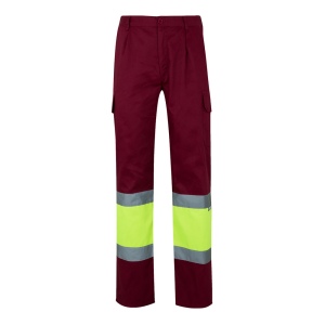 VL POSEIDON. Pantalon bicolore en sergé multipoches (210g/m²), en coton (20%) et polyester (80%) 10