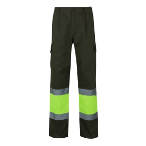 VL POSEIDON. Pantalon bicolore en sergé multipoches (210g/m²), en coton (20%) et polyester (80%) 9