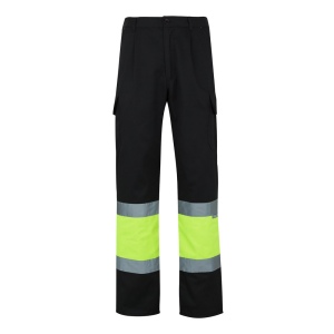 VL POSEIDON. Pantalon bicolore en sergé multipoches (210g/m²), en coton (20%) et polyester (80%) 2
