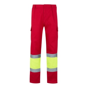 VL POSEIDON. Pantalon bicolore en sergé multipoches (210g/m²), en coton (20%) et polyester (80%) 4