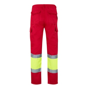VL POSEIDON LARGE. Pantalon bicolore en sergé multipoches (210g/m²), en coton (20%) et polyester (80%) 21