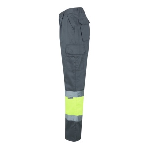 VL POSEIDON LARGE. Pantalon bicolore en sergé multipoches (210g/m²), en coton (20%) et polyester (80%) 27